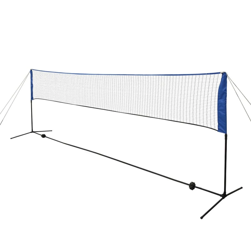 Badminton Net Set with Shuttlecocks 500x155 cm 4 Badminton Net Set with Shuttlecocks 500x155 cm - Image 2