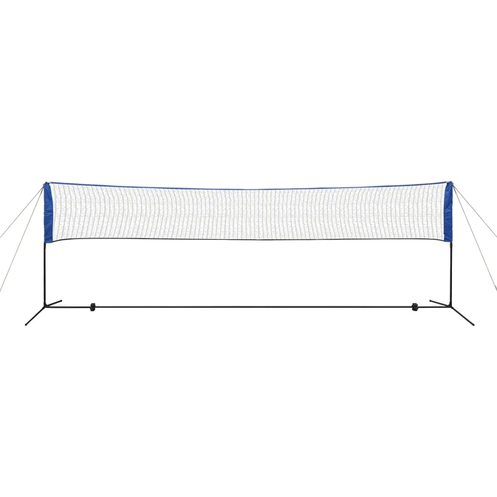 Badminton Net Set with Shuttlecocks 500x155 cm 5 Badminton Net Set with Shuttlecocks 500x155 cm - Image 3