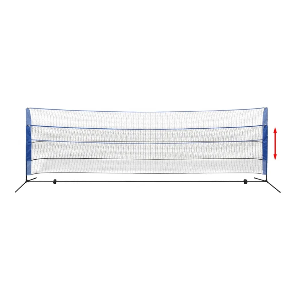 Badminton Net Set with Shuttlecocks 500x155 cm 6 Badminton Net Set with Shuttlecocks 500x155 cm - Image 4