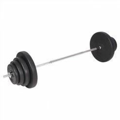 Barbell and Dumbbell Set 120 kg -Sports Shop Barbell and Dumbbell Set 120 kg 497969 3