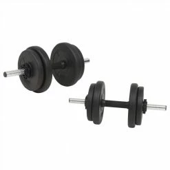 Barbell and Dumbbell Set 30 kg -Sports Shop Barbell and Dumbbell Set 30 kg 485683 5