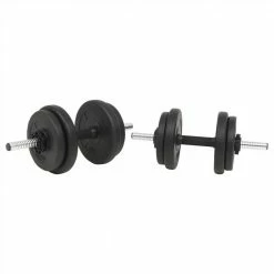 Barbell and Dumbbell Set 30 kg -Sports Shop Barbell and Dumbbell Set 30 kg 495323 3