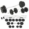 Barbell and Dumbbell Set 60 kg 1 Barbell and Dumbbell Set 60 kg -Sports Shop Barbell and Dumbbell Set 60 kg 497968 0