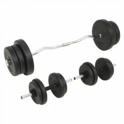Barbell and Dumbbell Set 60 kg -Sports Shop Barbell and Dumbbell Set 60 kg 497968 2