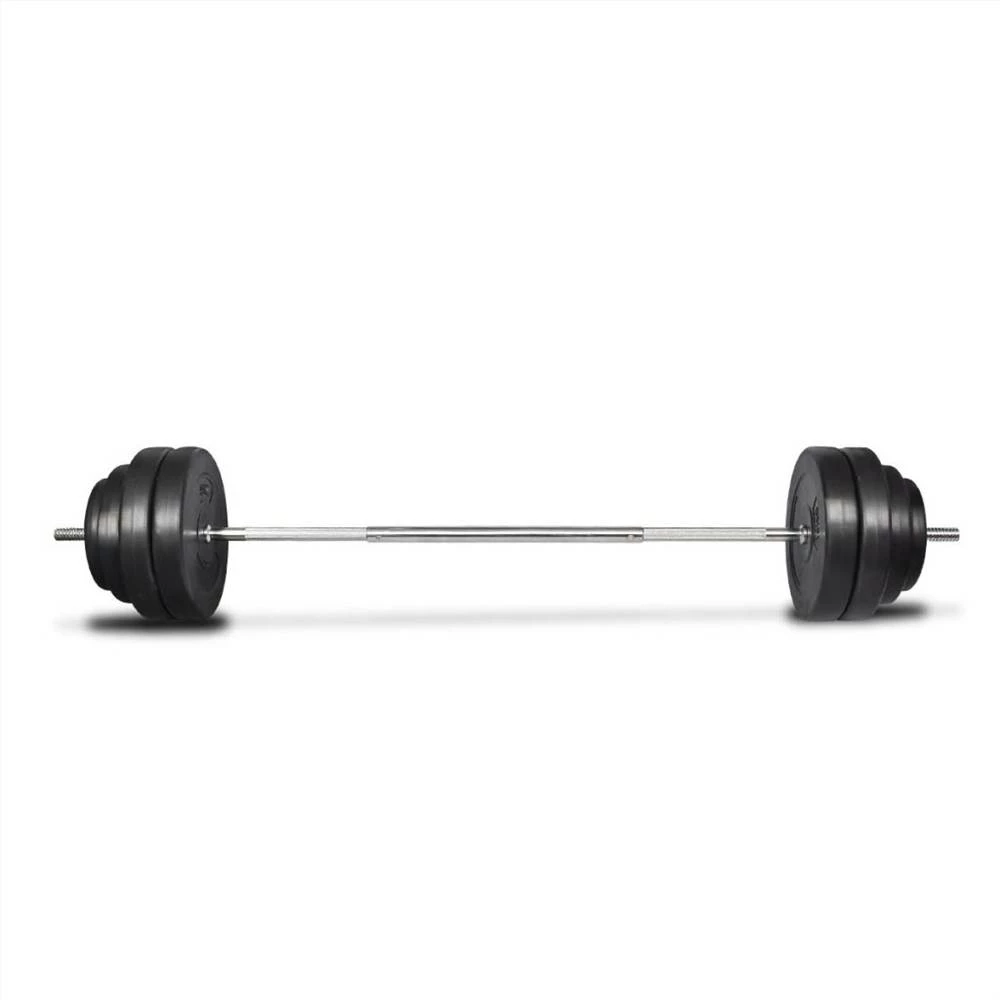 Barbell with Plates Set 60 kg 4 Barbell with Plates Set 60 kg - Image 2