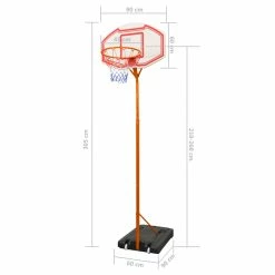 Basketball Hoop Set 305 cm -Sports Shop Basketball Hoop Set 305 cm 428509 5
