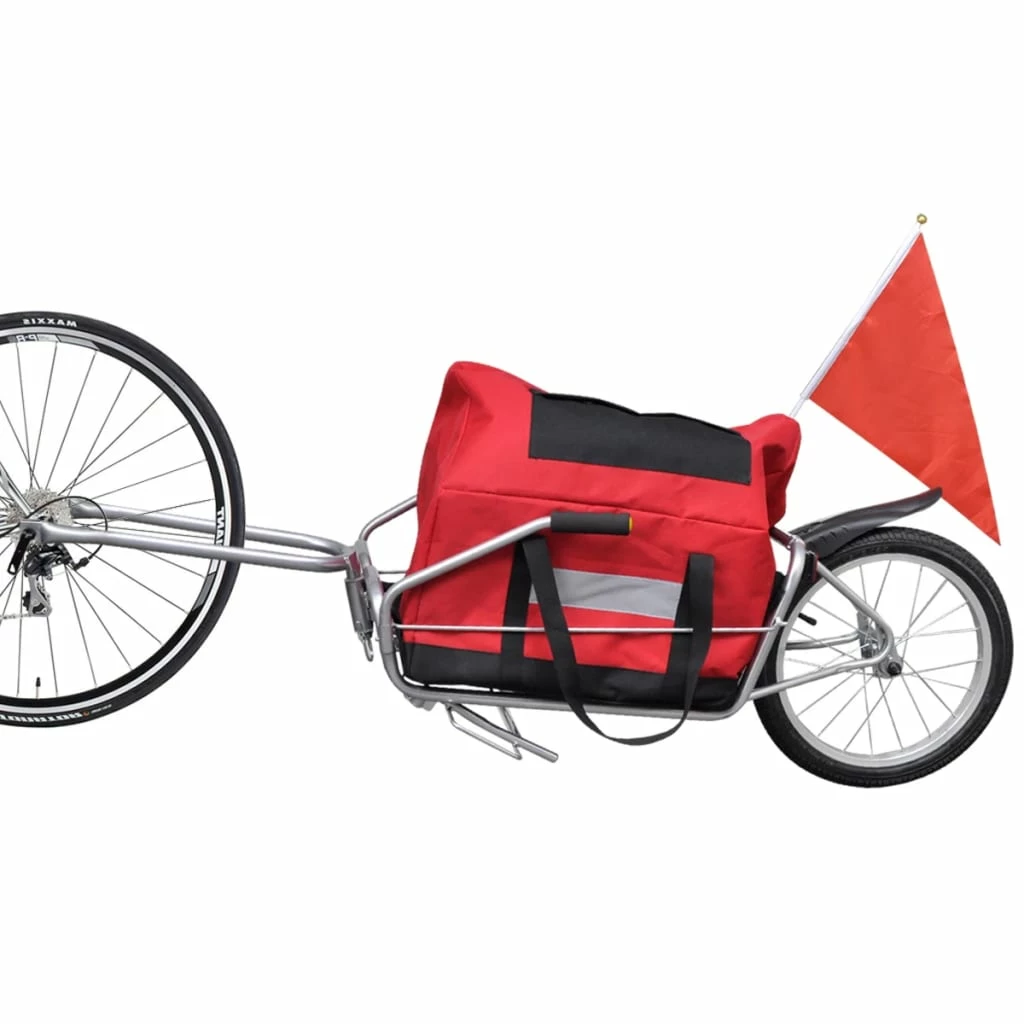 Bicycle Cargo Trailer One-wheel with Storage Bag 4 Bicycle Cargo Trailer One-wheel with Storage Bag - Image 2