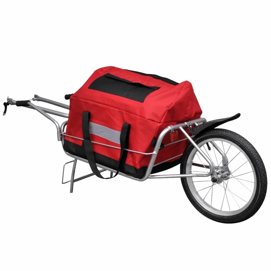Bicycle Cargo Trailer One-wheel with Storage Bag 5 Bicycle Cargo Trailer One-wheel with Storage Bag - Image 3
