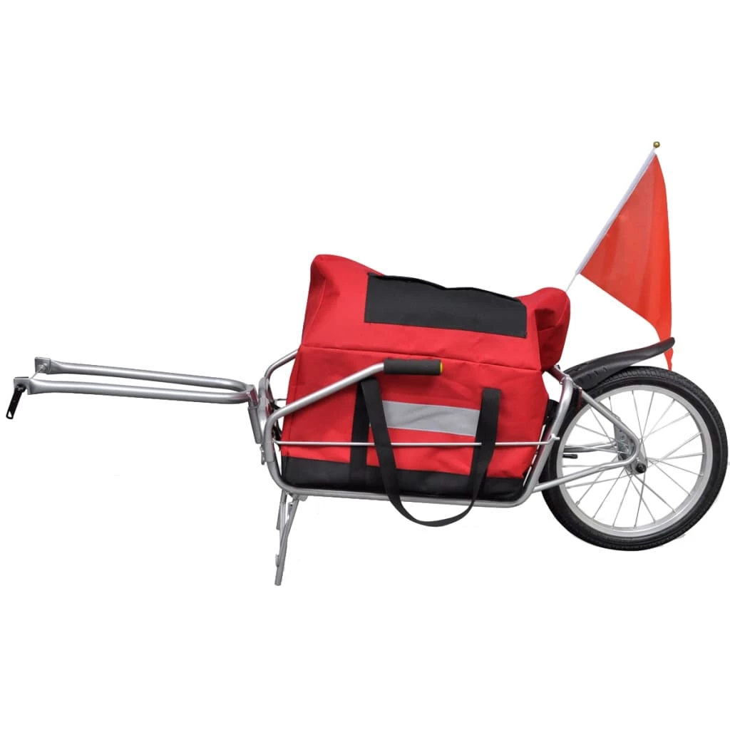 Bicycle Cargo Trailer One-wheel with Storage Bag 7 Bicycle Cargo Trailer One-wheel with Storage Bag - Image 5