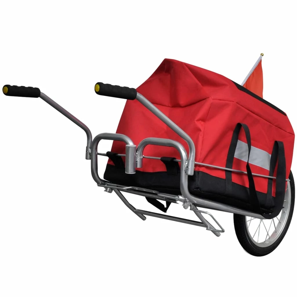 Bicycle Cargo Trailer One-wheel with Storage Bag 8 Bicycle Cargo Trailer One-wheel with Storage Bag - Image 6