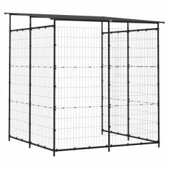Bicycle Shed 190x190x222 cm Steel Black -Sports Shop Bicycle Shed 190x190x222 cm Steel Black 499631 4