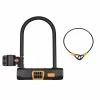 Bicycle U Lock with 1.2m Cable Anti-theft Heavy Duty Bike Password Lock Alloy for E-bikes, Motorcycles, Scooters -Sports Shop Bicycle U Lock with 1 2m Cable Anti theft 518204 0