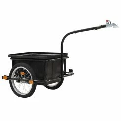Bike Cargo Trailer Black 50 L -Sports Shop Bike Cargo Trailer Black 50 L 427218 2