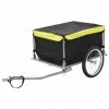 Bike Cargo Trailer Black and Yellow 65 kg -Sports Shop Bike Cargo Trailer Black and Yellow 65 kg 427176 0