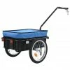 Bike Cargo Trailer/Hand Wagon 155x61x83 cm Steel Blue -Sports Shop Bike Cargo Trailer Hand Wagon 155x61x83 cm Steel Blue 427224 0