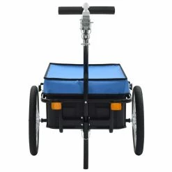 Bike Cargo Trailer/Hand Wagon 155x61x83 cm Steel Blue -Sports Shop Bike Cargo Trailer Hand Wagon 155x61x83 cm Steel Blue 427224 2