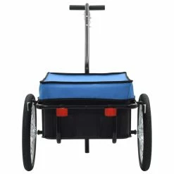Bike Cargo Trailer/Hand Wagon 155x61x83 cm Steel Blue -Sports Shop Bike Cargo Trailer Hand Wagon 155x61x83 cm Steel Blue 427224 3