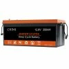 CHINS LiFePO4 Battery 12V 300Ah Lithium Battery - Built-in 200A BMS, Perfect for Replacing Most of Backup Power, Home Energy Storage and Off-Grid etc. -Sports Shop CHINS 12V 300Ah LiFePO4 Lithium Battery 516679 0