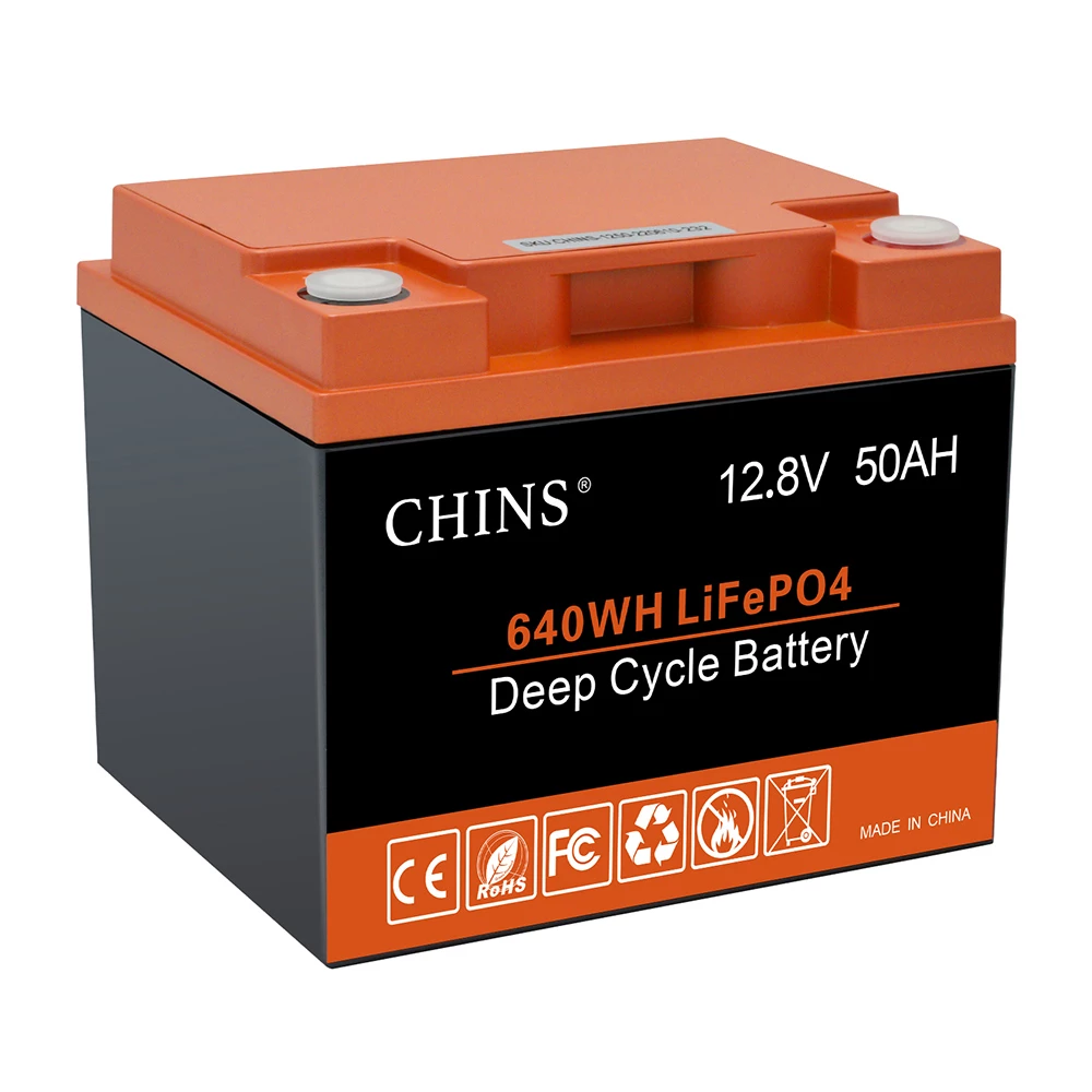 CHINS 12V 50Ah LiFePO4 Battery, Built-in 50A BMS, 2000+ Cycles, Perfect for RV, Caravan, Solar, Marine, Home Storage and Off-Grid 5 CHINS 12V 50Ah LiFePO4 Battery, Built-in 50A BMS, 2000+ Cycles, Perfect for RV, Caravan, Solar, Marine, Home Storage and Off-Grid - Image 3