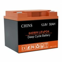 CHINS 12V 50Ah LiFePO4 Battery, Built-in 50A BMS, 2000+ Cycles, Perfect for RV, Caravan, Solar, Marine, Home Storage and Off-Grid 10 CHINS 12V 50Ah LiFePO4 Battery, Built-in 50A BMS, 2000+ Cycles, Perfect for RV, Caravan, Solar, Marine, Home Storage and Off-Grid -Sports Shop CHINS 12V 50Ah LiFePO4 Lithium Battery 516661 3