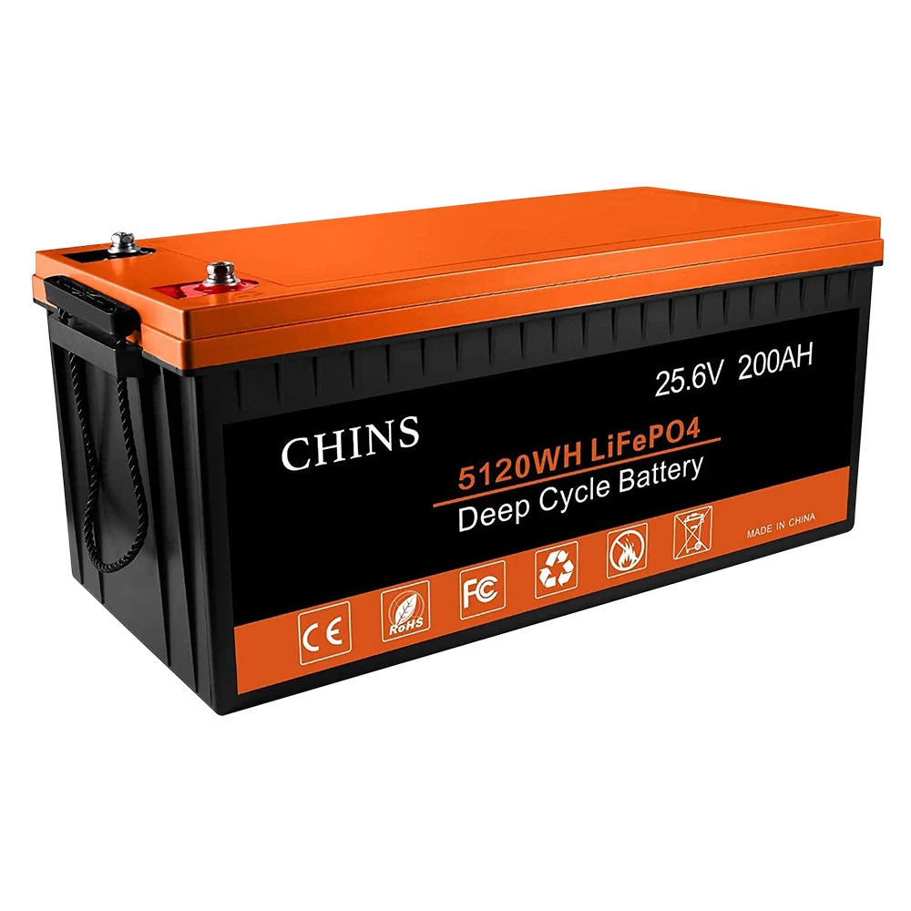 CHINS LiFePO4 Battery 24V 200Ah Lithium Battery - Built-in 200A BMS, 2000+ Cycles, Perfect for RV, Home Storage and Off-Grid 5 CHINS LiFePO4 Battery 24V 200Ah Lithium Battery - Built-in 200A BMS, 2000+ Cycles, Perfect for RV, Home Storage and Off-Grid - Image 3