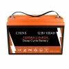 CHINS LiFePO4 Battery 12V 100AH Lithium Battery - Built-in 100A BMS, Perfect for Replacing Most of Backup Power, Home Energy Storage and Off-Grid etc.