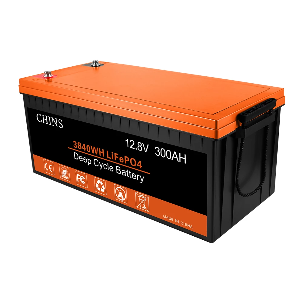 CHINS LiFePO4 Battery 12V 300Ah Lithium Battery - Built-in 200A BMS, Perfect for Replacing Most of Backup Power, Home Energy Storage and Off-Grid 6 CHINS LiFePO4 Battery 12V 300Ah Lithium Battery - Built-in 200A BMS, Perfect for Replacing Most of Backup Power, Home Energy Storage and Off-Grid - Image 4