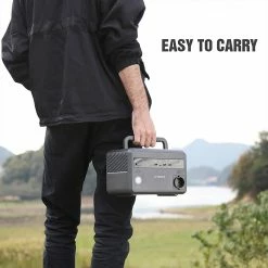 CTECHi GT300 300W Portable Power Station, 299Wh LiFePO4 Battery Solar Generators, 5 Outputs, Built-in MPPT Regulator, 230 V AC/DC/USB C/QC3.0, Mobile Power Generator for Outdoors, On the Go, and Camping -Sports Shop CTECHi GT300 300W 299Wh Portable Power Station 516994 4