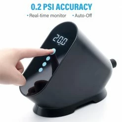 CYCPLUS D10 20PSI SUP Pump Inflatable Air Pump 12V Electronic Air Inflator For Outdoor Paddle Board Kayak Boat Accessory - Black 11 CYCPLUS D10 20PSI SUP Pump Inflatable Air Pump 12V Electronic Air Inflator For Outdoor Paddle Board Kayak Boat Accessory - Black -Sports Shop CYCPLUS D10 20PSI SUP Pump Inflatable Air Pump Black 513815 3