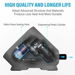 CYCPLUS D10 20PSI SUP Pump Inflatable Air Pump 12V Electronic Air Inflator For Outdoor Paddle Board Kayak Boat Accessory - Black 12 CYCPLUS D10 20PSI SUP Pump Inflatable Air Pump 12V Electronic Air Inflator For Outdoor Paddle Board Kayak Boat Accessory - Black -Sports Shop CYCPLUS D10 20PSI SUP Pump Inflatable Air Pump Black 513815 4