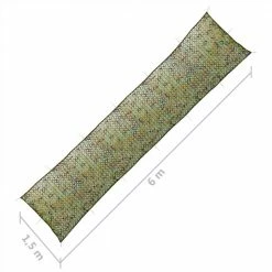 Camouflage Net with Storage Bag 1.5x6 m Green 11 Camouflage Net with Storage Bag 1.5x6 m Green -Sports Shop Camouflage Net with Storage Bag 1 5x6 m Green 491564 4