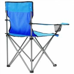 Camping Table and Chair Set 3 Pieces Blue -Sports Shop Camping Table and Chair Set 3 Pieces Blue 490842 5