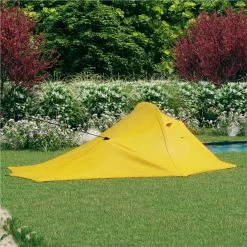 Camping Tent 317x240x100 cm Yellow
