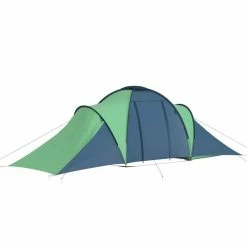 Camping Tent 6 Persons Blue and Green -Sports Shop Camping Tent 6 Persons Blue and Green 465224 4