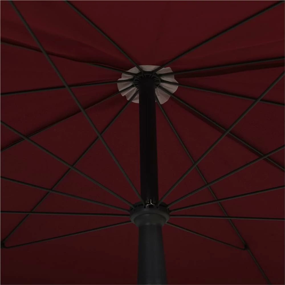 Camping Tent 9 Persons Fabric Grey and Orange 4 Camping Tent 9 Persons Fabric Grey and Orange - Image 2