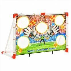 Children Football Goal Set with Goal Wall 120x51x77.5 cm -Sports Shop Children Football Goal Set with Goal Wall 120x51x77 5 cm 483711 2