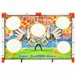 Children Football Goal Set with Goal Wall 120x51x77.5 cm -Sports Shop Children Football Goal Set with Goal Wall 120x51x77 5 cm 483711 3