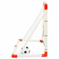 Children Football Goal Set with Goal Wall 120x51x77.5 cm -Sports Shop Children Football Goal Set with Goal Wall 120x51x77 5 cm 483711 4