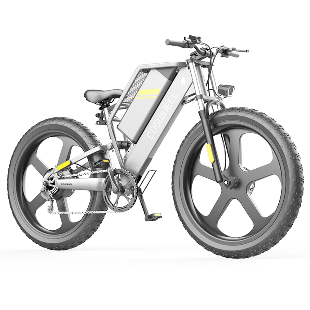 Coswheel T26 E-bike All-terrain Bike 750W Motor 48V 25Ah Battery 90-130 Range 45kmh Max Speed Space Grey 3 Coswheel T26 E-bike All-terrain Bike 750W Motor 48V 25Ah Battery 90-130 Range 45kmh Max Speed Space Grey