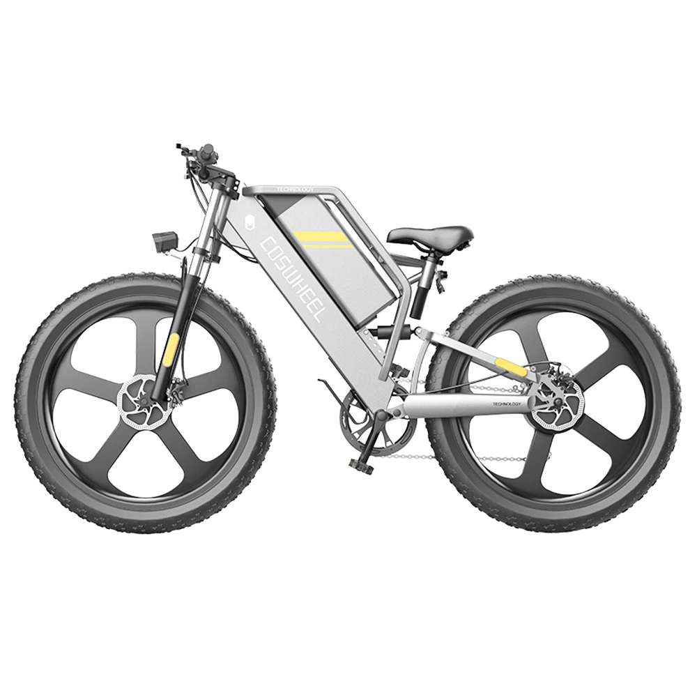 Coswheel T26 E-bike All-terrain Bike 750W Motor 48V 25Ah Battery 90-130 Range 45kmh Max Speed Space Grey 4 Coswheel T26 E-bike All-terrain Bike 750W Motor 48V 25Ah Battery 90-130 Range 45kmh Max Speed Space Grey - Image 2