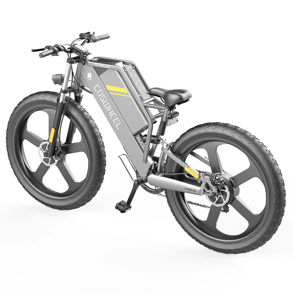 Coswheel T26 E-bike All-terrain Bike 750W Motor 48V 25Ah Battery 90-130 Range 45kmh Max Speed Space Grey 7 Coswheel T26 E-bike All-terrain Bike 750W Motor 48V 25Ah Battery 90-130 Range 45kmh Max Speed Space Grey - Image 5