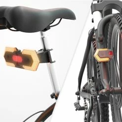 Cycling Wireless Turning Signal Light Visible Day and Night USB Charging for Bike, Electric Bycicle and Scooter -Sports Shop Cycling Wireless Turning Signal Light for Bycicle and Scooter 498284 5