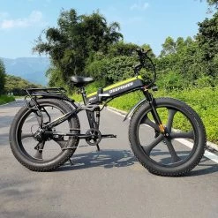 DEEPOWER H26 Pro (GR26) Electric Bike 26*4.0 Inch Fat Tire 48V 1000W Motor 17.5Ah Battery 60Km/h Max Speed Shimano 7 Speed Gear 150KG Load 8 DEEPOWER H26 Pro (GR26) Electric Bike 26*4.0 Inch Fat Tire 48V 1000W Motor 17.5Ah Battery 60Km/h Max Speed Shimano 7 Speed Gear 150KG Load -Sports Shop DEEPOWER H26Pro GR26 Electric Bike 26 4 0 inch Tire 518442 1