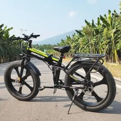 DEEPOWER H26 Pro (GR26) Electric Bike 26*4.0 Inch Fat Tire 48V 1000W Motor 17.5Ah Battery 60Km/h Max Speed Shimano 7 Speed Gear 150KG Load 9 DEEPOWER H26 Pro (GR26) Electric Bike 26*4.0 Inch Fat Tire 48V 1000W Motor 17.5Ah Battery 60Km/h Max Speed Shimano 7 Speed Gear 150KG Load -Sports Shop DEEPOWER H26Pro GR26 Electric Bike 26 4 0 inch Tire 518442 2
