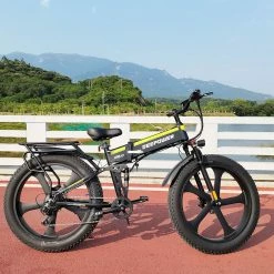 DEEPOWER H26 Pro (GR26) Electric Bike 26*4.0 Inch Fat Tire 48V 1000W Motor 17.5Ah Battery 60Km/h Max Speed Shimano 7 Speed Gear 150KG Load 10 DEEPOWER H26 Pro (GR26) Electric Bike 26*4.0 Inch Fat Tire 48V 1000W Motor 17.5Ah Battery 60Km/h Max Speed Shimano 7 Speed Gear 150KG Load -Sports Shop DEEPOWER H26Pro GR26 Electric Bike 26 4 0 inch Tire 518442 3