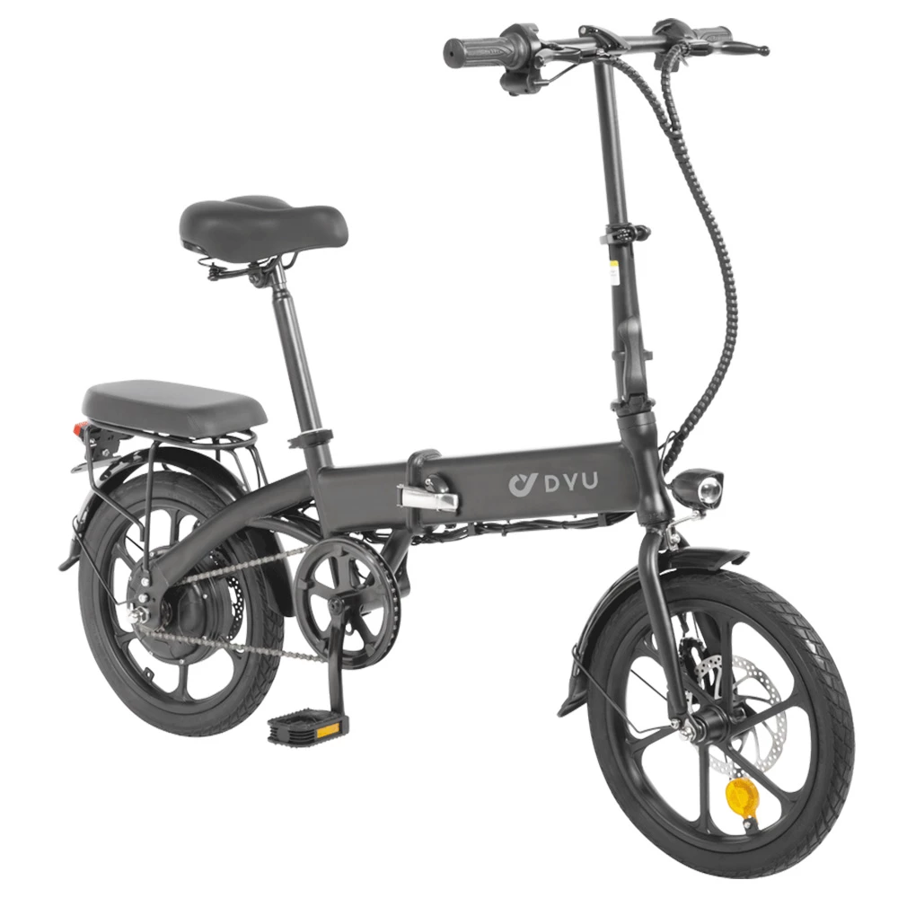 DYU A1F Electric City Bike 16 Inch Folding E- Bike 250W Motor 25Km/h 7.5Ah 36V Battery Black 7 DYU A1F Electric City Bike 16 Inch Folding E- Bike 250W Motor 25Km/h 7.5Ah 36V Battery Black - Image 5