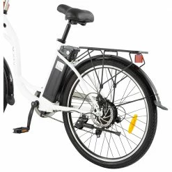DYU C6 Electric Bicycle 350W Motor Max Speed 25km/h 36V 12.5AH 70km Max Range - White 11 DYU C6 Electric Bicycle 350W Motor Max Speed 25km/h 36V 12.5AH 70km Max Range - White -Sports Shop DYU C6 Electric Bicycle 350W Motor 36V 12 5AH White 497642 3