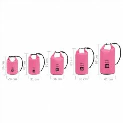Dry Bag Pink 15 L PVC -Sports Shop Dry Bag Pink 15 L PVC 460539 5