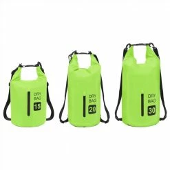 Dry Bag with Zipper Green 30 L PVC -Sports Shop Dry Bag with Zipper Green 30 L PVC 460444 1