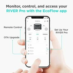 EcoFlow RIVER Pro Portable Power Station 720Wh Power Multiple Devices Recharge 0-80% Within 1 Hour for Camping RV -Sports Shop EF ECOFLOW RIVER Pro Portable Power Station 720Wh Power Multiple Devi 477987 4